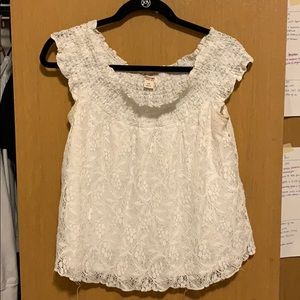 Lace shirt